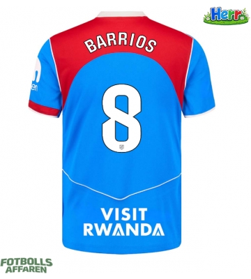 Atletico Madrid Pablo Barrios #8 Tredje Tröja 2025-26 Kortärmad